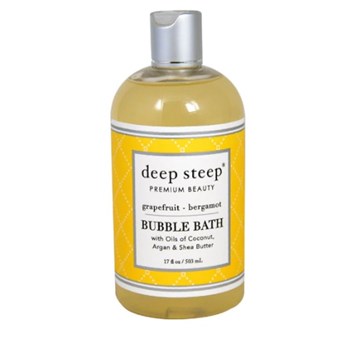 Deep Steep Bubble Bath Grapefruit Bergamot -- 17 fl oz