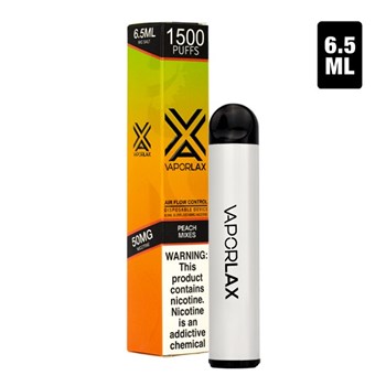 PEACH MIXES VAPORLAX MATE DISPOSABLE