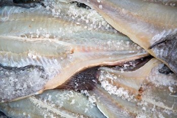 Saltfish per lb