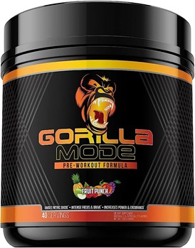 Gorilla Mode Pre Workout m4gFruit Punchm5g