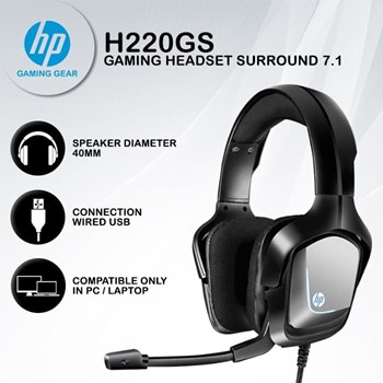 Hp gaming headset h220gs