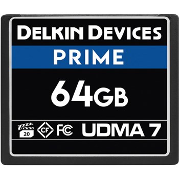 Delkin Devices 64GB PRIME UDMA 7 CompactFlash Memory Card