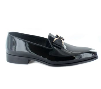Moretti Black Label Dylan Bow Tie Top Dress Shoes