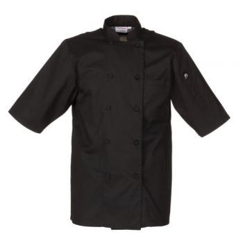 CHEF COAT LARGE MONTREAL BLACK