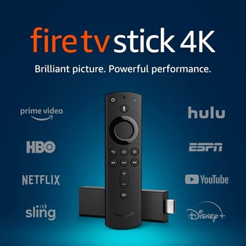 Fire TV Stick 4K streaming device with Alexa Voice Remote