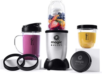Magic Bullet Blenderm35g Silverm35g 11 Piece Set