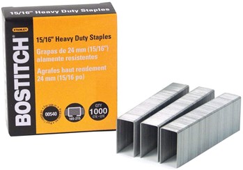 Bostitch 15m2g16 heavy duty staples Qty 1000