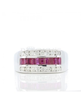 Menm15gs Ruby Ring with 1m6g43 carats