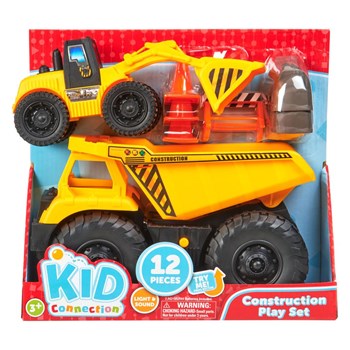 Kid Connection Construction Play Setm35g 12 Pieces