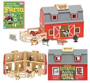 Melissa m10g Doug fold m10g go barn