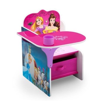 Princess Chair Desk with Storage Bin