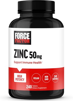 Force Factor Zinc 50 mg