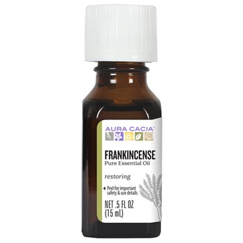 AURA CACIA FRANKINCENSE ESSENTIAL OIL 0m6g5 FLm6g OZ