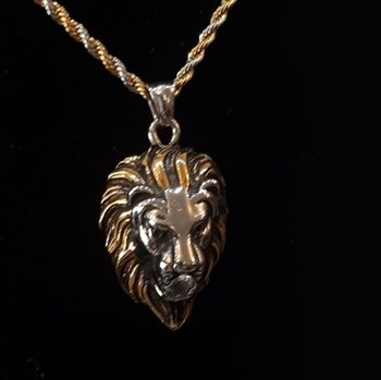 Lions head pendant