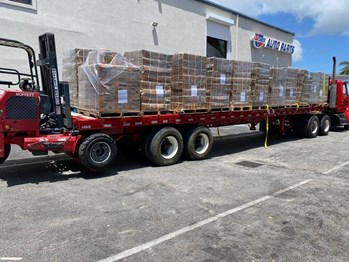 Forklift Flatbed George Town to Crewe Road
