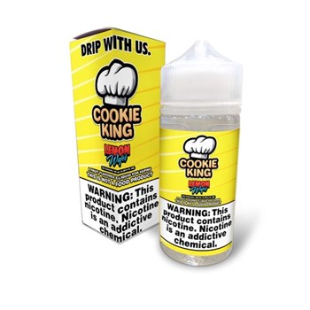 COOKIE KING E-LIQUID LEMON WAFER 0MG