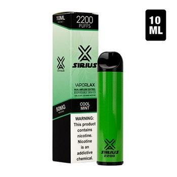 Cool Mint Vaporlax Sirius Disposable