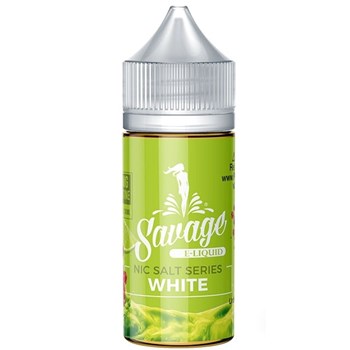 SAVAGE E-LIQUID WHITE SALT NIC 50MG