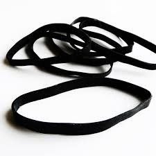 Black Rubber Bands