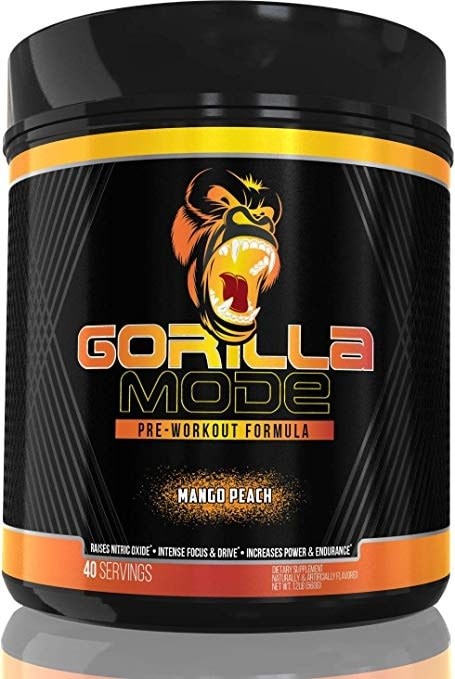 Gorilla Mode Pre Workout (Mango Peach)