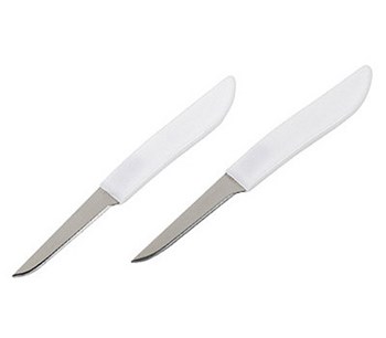 Bradshaw 18763 Good Cook Quick Kitchen Paring Knife Set 2 Piece