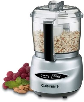 Cuisinart DLC-2ABC Mini Prep Plus Food Processor Brushed Chrome and Nickel