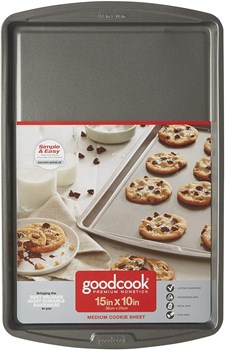 Good Cook Cookie Baking Sheetm35g 15 x 10 Inchm35g Gray