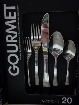 Gourmet Settings 20-Piece Silverware
