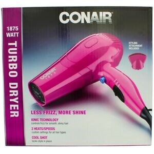 conair less frizz more shine pink