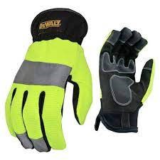 dewalt hi vis perf gloves