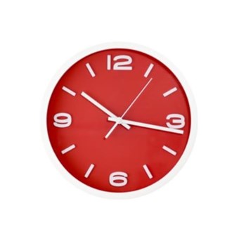 12m1g Round Plastic Clock