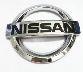 Chrome Nissan Badge