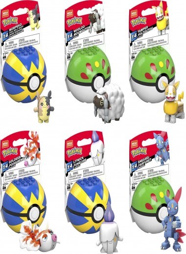 MEGA Construx Pokémon Jumbo Poké Ball Construction Set for sale online