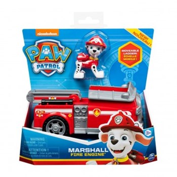 PAW Patrol Fire Engine Vehicle with Marshall