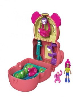 Polly Pocket Flip m10g Find Panda Compact