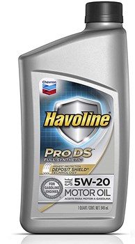Havoline 5W-20 Synthetic Motor Oil - 1 qt