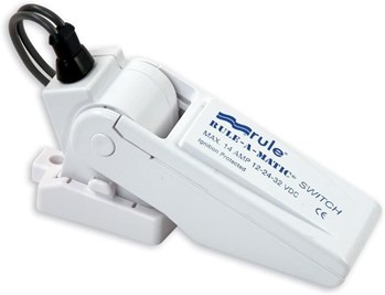 Rule 35A Rule-A-Matic Bilge Pump Float Switchm35g Mercury Freem35gWhite