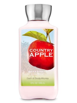 country apple body lotion