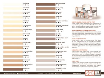 10lb Dry Unsanded Grout