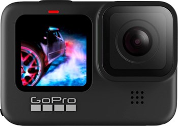 GoPro - HERO9 Black 5K and 20 MP Streaming Action Camera - Black