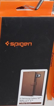 Samsung galaxy S8 wallet brown