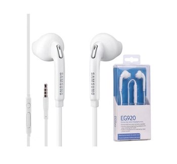 ORIGINAL SAMSUNG 3m6g5MM IN EAR EARPHONE EG920 HEADSET BASS EARBUD WITH MICm2gVOLUME