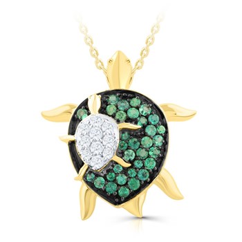 Alexandrite Diamond Sea Life Collection - Turtle