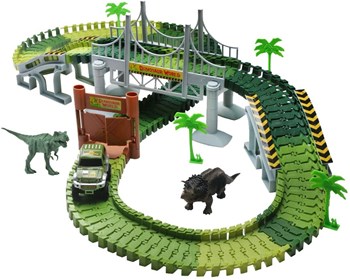 Dinosaur Toys for Boys m10g Girls Dinosaurs Race Car Tracks for Kids