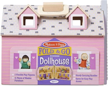 Melissa m10g Doug fold m10g go dollhouse