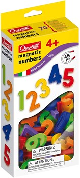 Quercetti Magnetic Numbers - 48 Piece Set